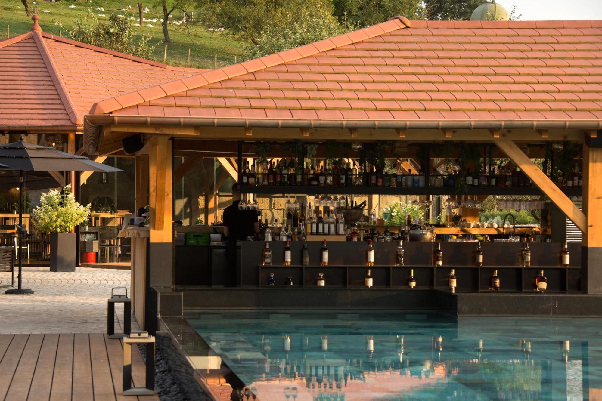 Domaine De La Klauss & Spa, Restaurant Gastronomique Le K Montenach Kültér fotó
